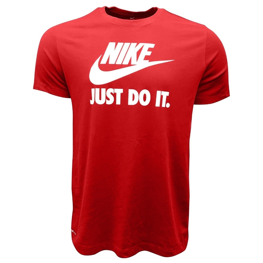 🟥◻️(Send OFFERS)Red Nike tee